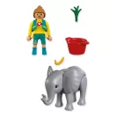 PLAYMOBIL® 72092 Állatkert: Elafánt és gondozó