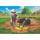 PLAYMOBIL® 72171 Farmer csüngőhasú malaccal