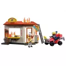 PLAYMOBIL® 72195 Tűzoltó kvad hamburgerezővel