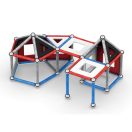 Geomag Classic Panels Recycled NASA Rocket 103 db-os mágneses építőjáték