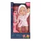Dolls World baba 30 cm fürdethető, fürdőköpenyben, bilivel, cumisüveggel