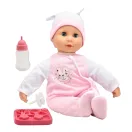Dolls World baba 46 cm hangokkal és kiegészítőkkel