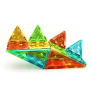 Geomag Magnetic Tiles Gems 16 db-os mágneses építőjáték
