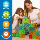 Geomag Magnetic Tiles Gems 44 db-os mágneses építőjáték