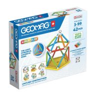   Geomag Supercolor Recycled 42 db-os mágneses építőjáték