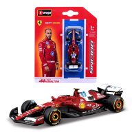 Bburago 1:64 F1 versenyautó - Ferrari SF-25, Hamilton