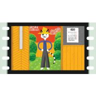 Diafilm: A négyszögletű kerek erdő lakói