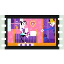 Diafilm: A négyszögletű kerek erdő lakói