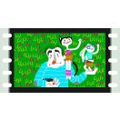 Diafilm: A négyszögletű kerek erdő lakói