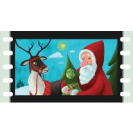 Diafilm: Három fenyőfa (Népmesekincstár diasorozat)