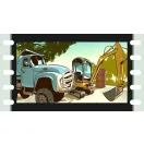 Diafilm: Ármányos Bobcat és Markoló Márk (Garázs bagázs )