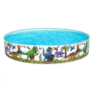 Bestway Fill 'N Fun merevfalú dínós medence 244 x 46 cm