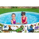 Bestway Fill 'N Fun merevfalú dínós medence 244 x 46 cm