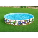 Bestway Fill 'N Fun merevfalú dínós medence 244 x 46 cm