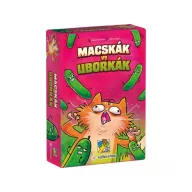 Macskák vs. uborkák társasjáték - családi játék