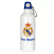 Alumínium kulacs karabínerrel, 500 ml - Real Madrid
