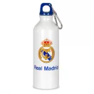 Alumínium kulacs karabínerrel, 500 ml - Real Madrid