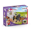 Schleich 42437 Horse Club Istállóállás, Tori & Princess