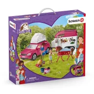   Schleich 42535 Horse Club Lovas kaland lószállító utánfutóval 