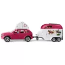 Schleich 42535 Horse Club Lovas kaland lószállító utánfutóval 