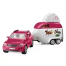Schleich 42535 Horse Club Lovas kaland lószállító utánfutóval 
