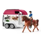Schleich 42535 Horse Club Lovas kaland lószállító utánfutóval 