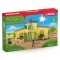 Schleich 42605 Nagy farm istálló állatokkal