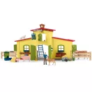 Schleich 42605 Nagy farm istálló állatokkal
