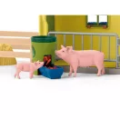 Schleich 42605 Nagy farm istálló állatokkal