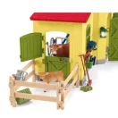 Schleich 42605 Nagy farm istálló állatokkal