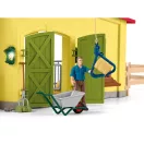 Schleich 42605 Nagy farm istálló állatokkal
