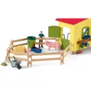 Schleich 42605 Nagy farm istálló állatokkal