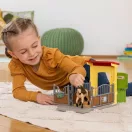 Schleich 42609 Istállóállás Izlandi póni ménnel
