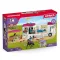 Schleich 42619 Horse Club Lószállíó lakóautó, lovakkal és kiegészítőkkel
