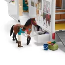 Schleich 42619 Horse Club Lószállíó lakóautó, lovakkal és kiegészítőkkel