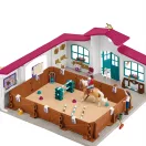Schleich 42639 Horse Club Peppertree díjlovas aréna
