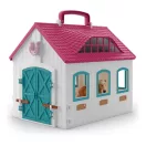 Schleich 42703 Horse Club hordozható nyitott istálló