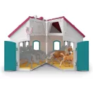 Schleich 42703 Horse Club hordozható nyitott istálló