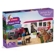   Schleich 42705 Horse Club Pick-up terepjáró lószállító utánfutóval