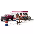 Schleich 42705 Horse Club Pick-up terepjáró lószállító utánfutóval