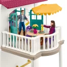 Schleich 42706 Horse Club Lakeside vidéki ház lovas istállóval