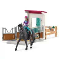 Schleich 42709 Horse Club Istállóállás, Lisa & Storm