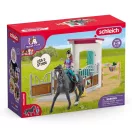 Schleich 42709 Horse Club Istállóállás, Lisa & Storm