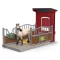 Schleich 42724 Istállóállás Musztáng kancával