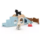 Schleich 42763 Kalandos játék kiskutyáknak