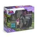 Schleich 42776 Horse Club Lisa versenyfelkészítő edzése szett