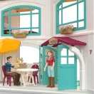 Schleich 42785 Horse Club Lakeside villa & lovarda