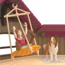 Schleich 42785 Horse Club Lakeside villa & lovarda