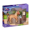 Schleich 42797 Horse Club Emily gondozó szettje