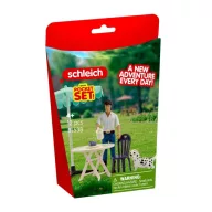 Schleich 81538 Pocket Set - Kávézás a kertben